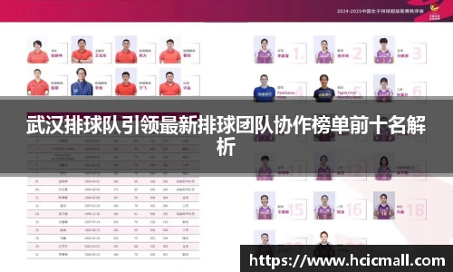 武汉排球队引领最新排球团队协作榜单前十名解析